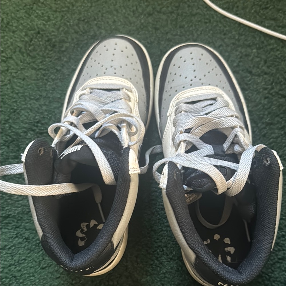 Nike Gray And Black Athletic Sneakers